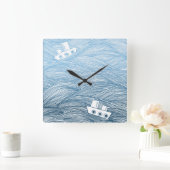 Tale of Two Ships Vierkante Klok (Huis)