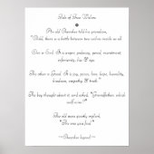 Tale of Two Wolves Poster (Voorkant)