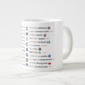 Talen in Chicago Grote Koffiekop (Voorkant rechts)