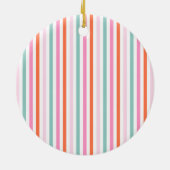 Talen Prettig kerstfeest Keramisch Ornament (Achterkant)