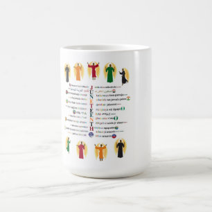 Talen van de 11e eeuw koffiemok