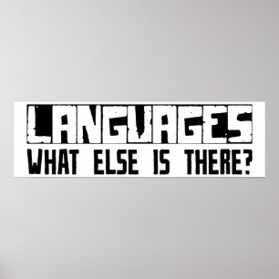 Talen wat er anders is? poster