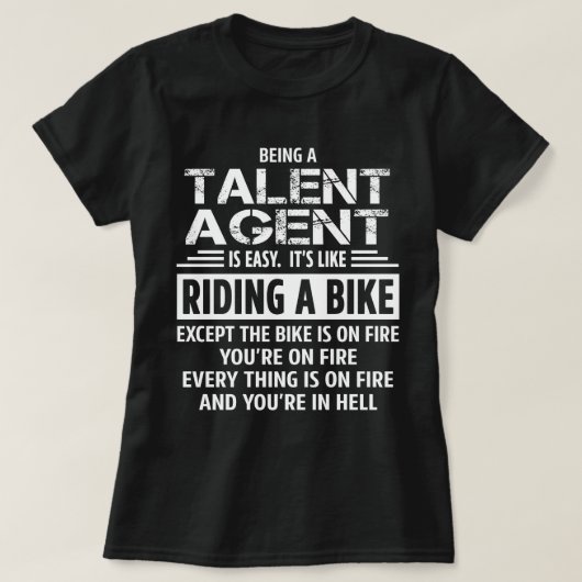 Talent Agent T-shirt (Design voorkant)