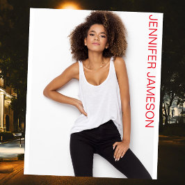 Talent Audition Headshot | Portretfoto afdrukken Foto Afdruk