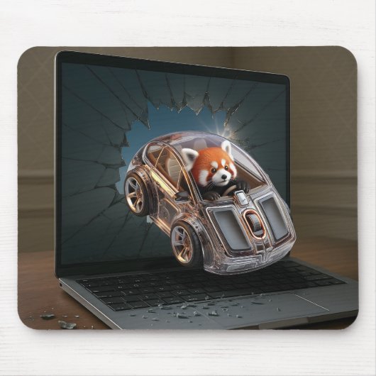 Talent breekt door. muismat (Voorkant)