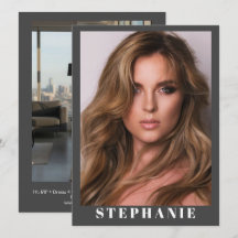 Talent Essentials Flip Card | Custom Comp Cards