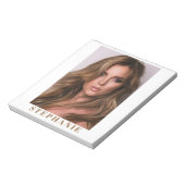 Talent Headshot klein Notitieblok | Aangepaste naa (Linkerzijde)