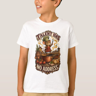 Talent Heeft Geen Adres Kids T-Shirt