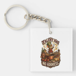 Talent Heeft Geen Adres Kids T-Shirt Sleutelhanger