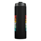 Talent Means Nothing Without Hard Work Thermosbeker (Voorkant)