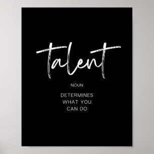 Talent Poster