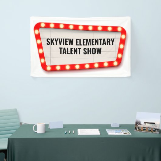 Talent Show Banner (Beurs)