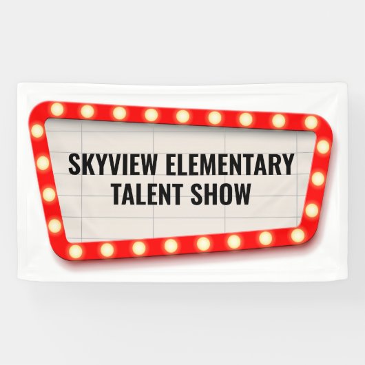 Talent Show Banner (Horizontaal)