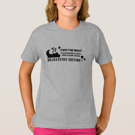 Talent Show Shirt - Meisjes (Voorkant)