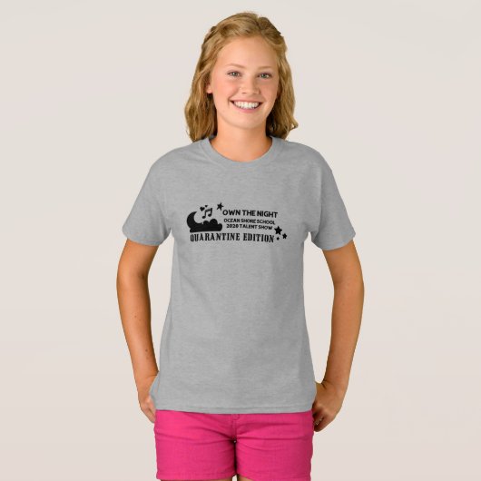 Talent Show Shirt - Meisjes (Voorkant volledig)