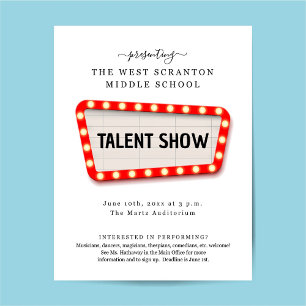 Talent Show / Variety Show Promotie Flyer