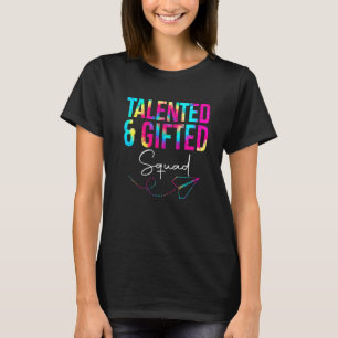 Talented En Ed Squad Tie Dye Leraar Kind Terug Naa T-shirt