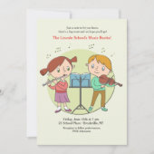 Talented Kinder Invitation Kaart (Voorkant)