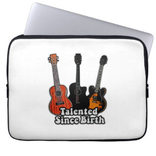Talented since birth laptop sleeve
