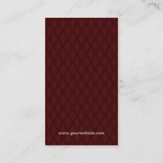 Talentemaker - Retro Grunge Style Visitekaartje (Achterkant)