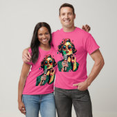 talentvolle zangeres t-shirt (Unisex)
