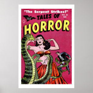 Tales of Horror  Comic Book Hoesje Poster