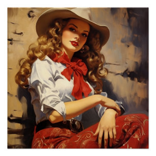 Tales of the Frontier: Wild West fluistert Perfect Poster
