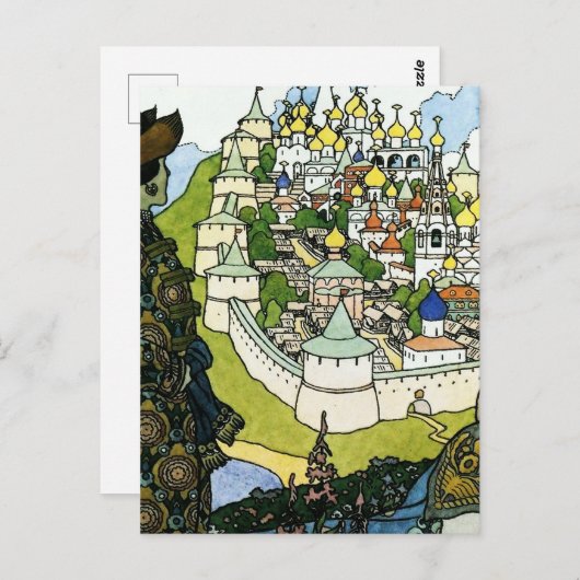 "Tales of the Tsar" van Ivan Bilibin Briefkaart (Voorkant / Achterkant)