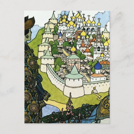 "Tales of the Tsar" van Ivan Bilibin Briefkaart (Voorkant)