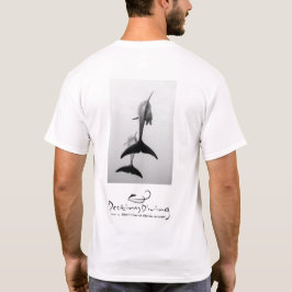 Tales of wild dolphin white T-shirt ドルフィンテイルT 白