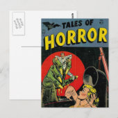 Tales van de horrorstrip briefkaart (Voorkant / Achterkant)