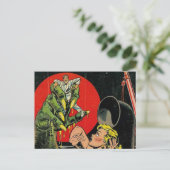 Tales van de horrorstrip briefkaart (Staand voorkant)