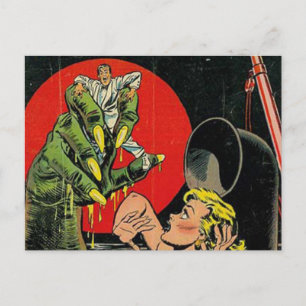 Tales van de horrorstrip briefkaart