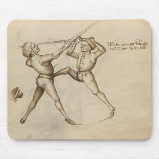 Talhoffer Kick Muismat (Voorkant)