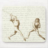 Talhoffer's Manual mousepad Muismat (Voorkant)