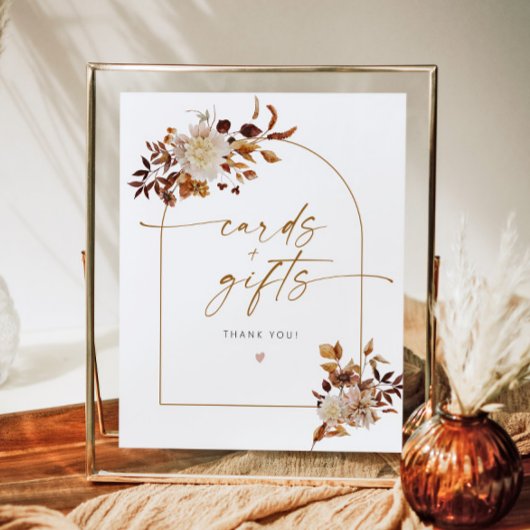 TALIA Bohemian Terracotta Arch Kaarten & Gifts Sig Poster