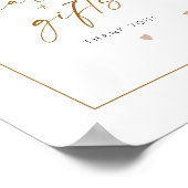 TALIA Bohemian Terracotta Arch Kaarten & Gifts Sig Poster (Hoek)