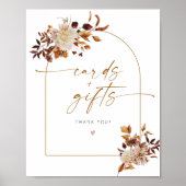 TALIA Bohemian Terracotta Arch Kaarten & Gifts Sig Poster (Voorkant)