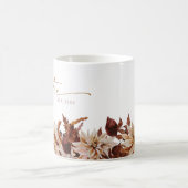 TALIA Bohemian Terracotta Floral Auntie Est. Koffiemok (Center)