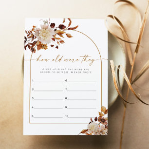 TALIA Boho Droge Bloemen Hoe oud waren ze spel Kaart