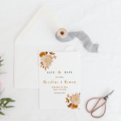 TALIA Boho Save the Date Sjabloon Kaart