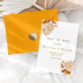 TALIA Boho Save the Date Template Kaart