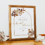 TALIA Boho Terracotta Arch Vrijgezellenfeest Welko Poster<br><div class="desc">Dit vrijgezellenfeest welkome teken kenmerkt een bohemische boog,  de floralen van de waterverf aardtoon en een elegante handgeschreven manuscriptdoopvont met een leuke terracotta accentkleur. Dit vrijgezellenfeest welkome poster is de perfecte aanvulling op je boho of herfst viering.</div>