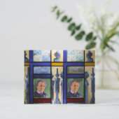 Taliesin West Drawer #2 Collage Briefkaart (Staand voorkant)