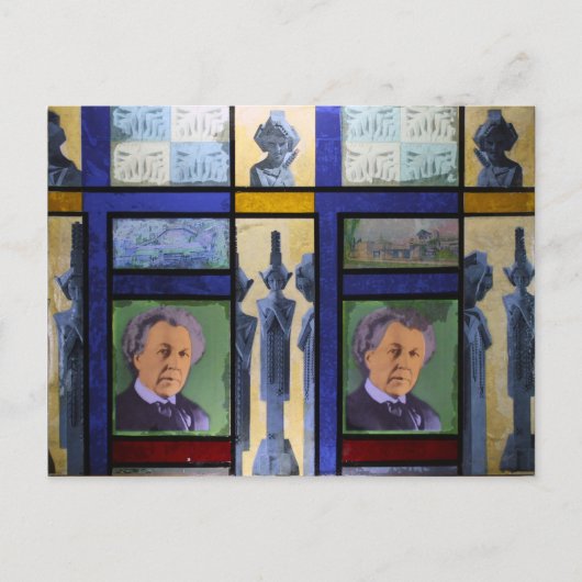 Taliesin West Drawer #2 Collage Briefkaart (Voorkant)