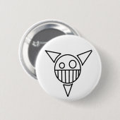 Talil-kat Ronde Button 5,7 Cm (Voorkant /achterkant)