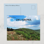 Talimena Schilderachtig Highway Oklahoma Briefkaart (Voorkant / Achterkant)