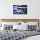 Talisker Bay Isle of Skye Canvas Afdruk (Insitu (Slaapkamer))