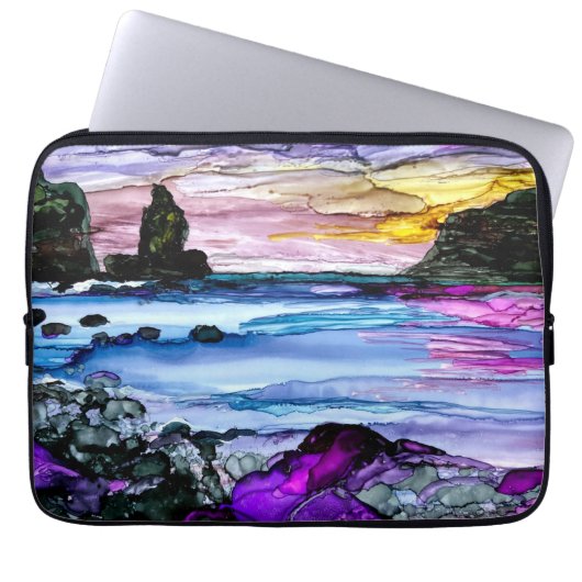Talisker Bay Skye Laptop Sleeve (Voorkant)