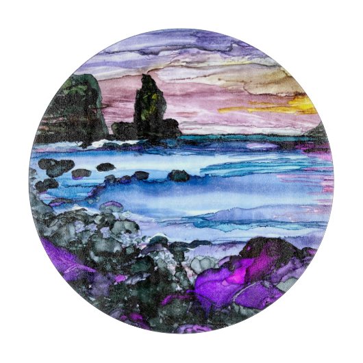 Talisker Bay Skye Snijplank (Voorkant)